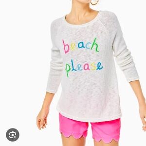 NWT Lily Pulitzer Beach Please Danette Sweater